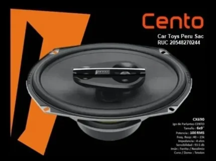 Parlantes Ovalados CX690 Hertz Cento CX690