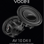 Subwoofer Audison AV 10 D2/D4 II Vocé II