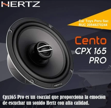 Parlantes Coaxiales Hertz CPX165PRO
