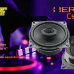 Parlantes Coaxiales CX100 Hertz cento 4"