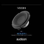 Woofers Audison V 6.5 P II VOCÉ II