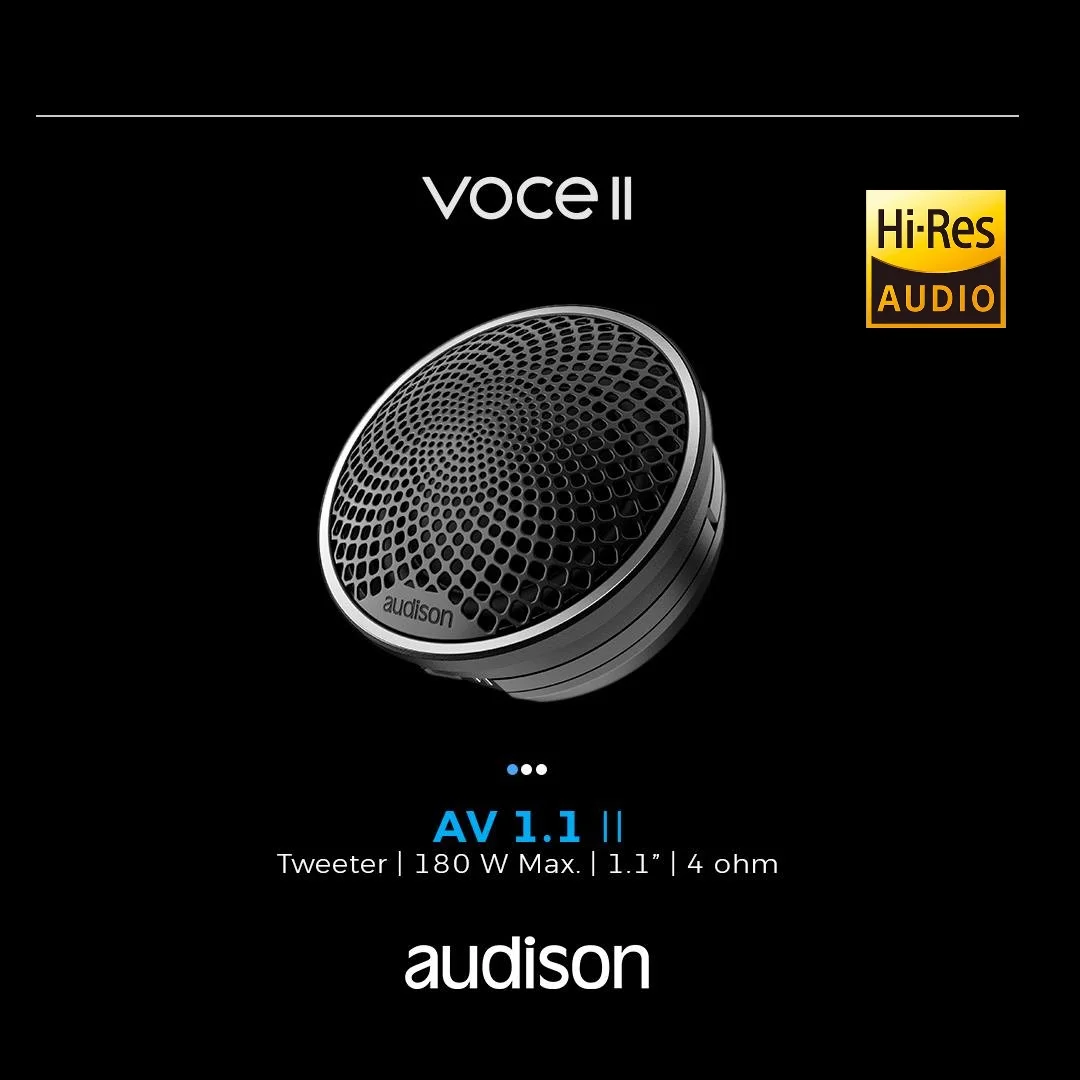 AV1 Tweeters Audison AV1.1 II Vocé II - Imagen 1