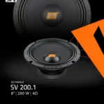 Medios Rangos Hertz SV200.1 SPL SHOW 8"