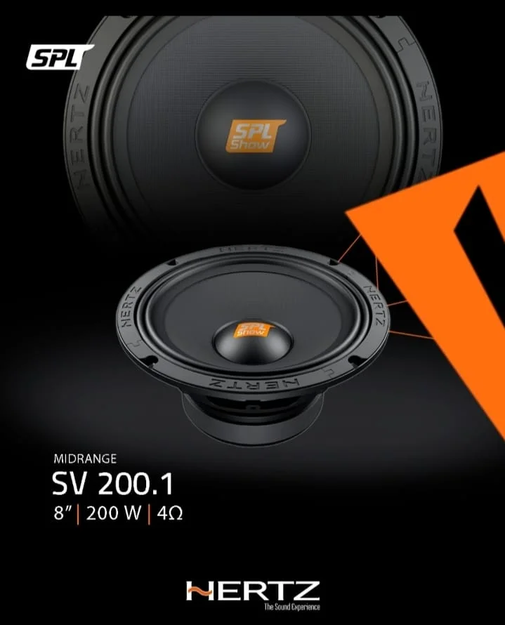 ad9fad66-eed3-4784-ab08-72c92f2b8754 Medios Rangos Hertz SV200.1 SPL SHOW 8" - Imagen 1