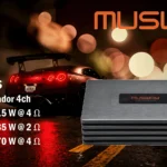 Amplificador Musway 4ch con BT MINI4S