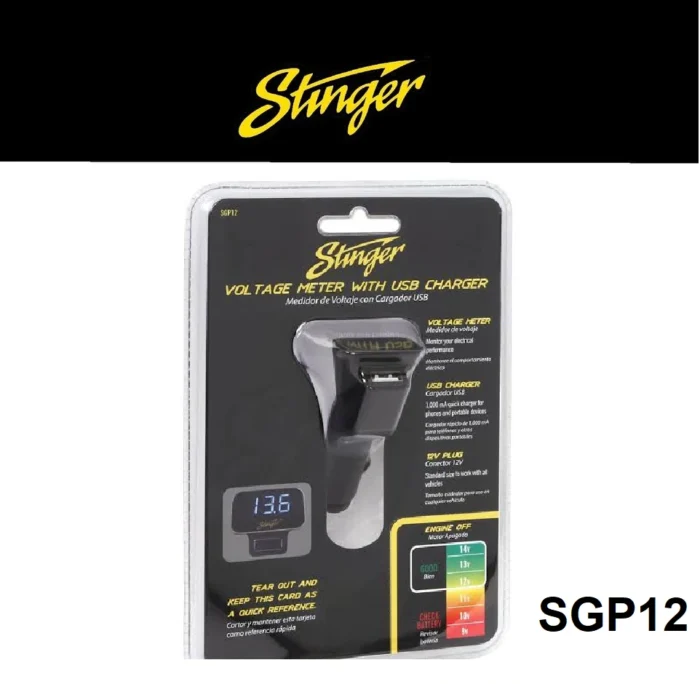 Medidor de voltage Stinger SGP12 - Imagen 2