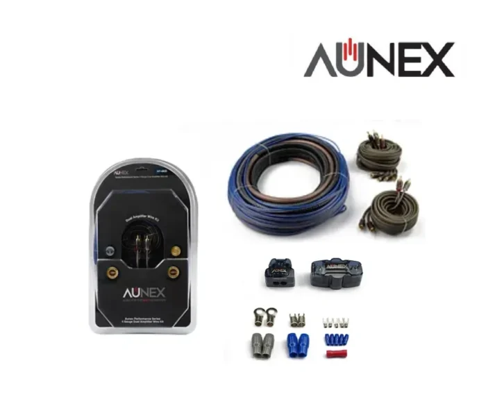 Kit de instalación #4 para 2 amplificadores Aunex AP-49KD - Imagen 2