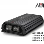 Amplificador 4ch Aunex modelo AM1350.4D