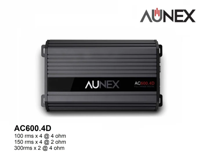 Amplificador 4ch Aunex AC600.4D - Imagen 2