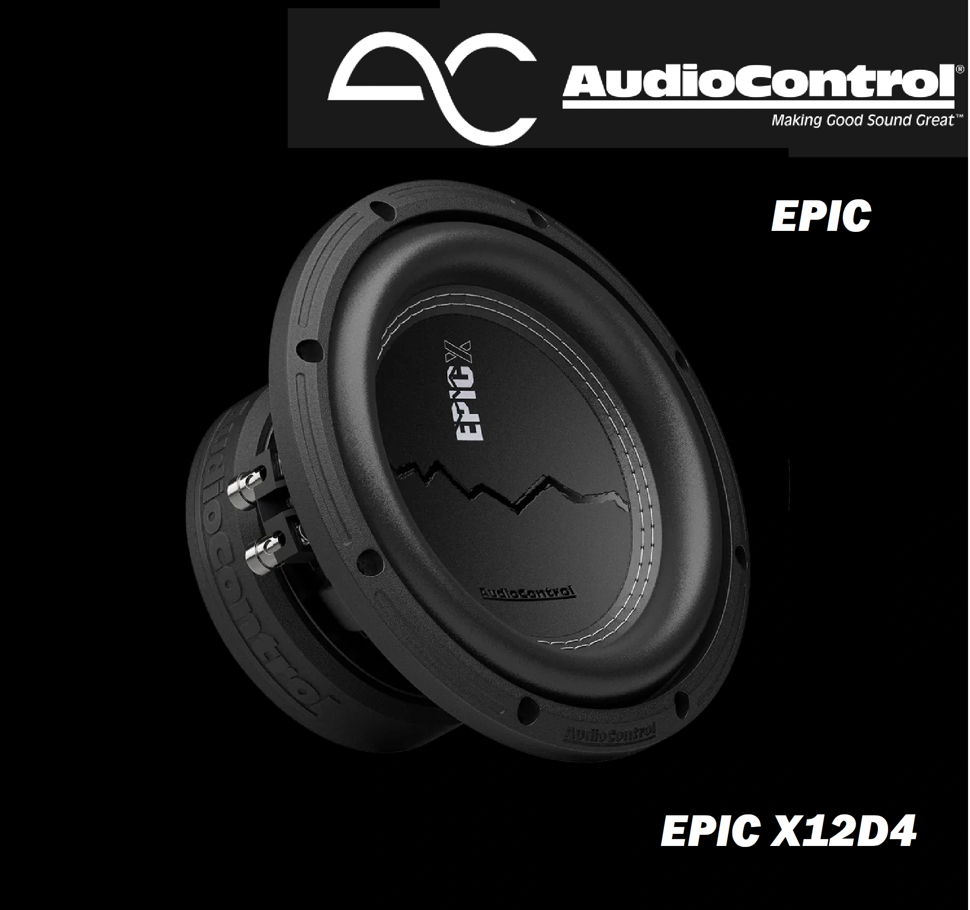 1 (93) Subwoofer 12" AudioControl EPICX12D4 - Imagen 1