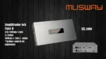Amplificador Musway 6ch SIX.100