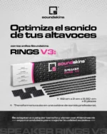Espumas para parlantes SoundSkins Rings V3