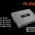 Amplificadorcon DSP M6PRO