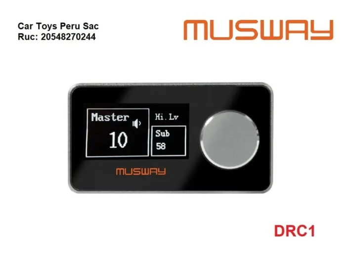 DRC1 Musway control de DSP y amplificadores con DSP - Imagen 3