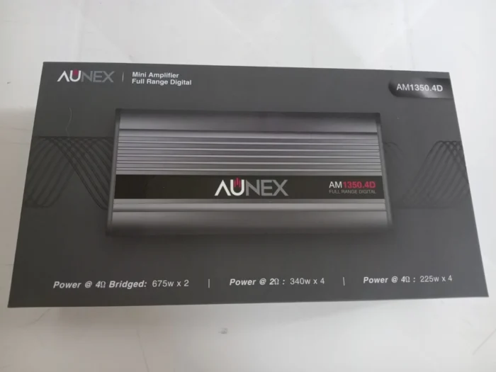 Amplificador 4ch Aunex modelo AM1350.4D - Imagen 3