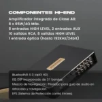 Amplificador con DSP Dspa 810 pro goldhorn - Imagen 3