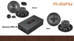 Componentes + Parlantes coaxiales Musway