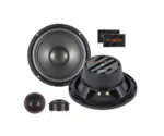 Componentes + Parlantes Coaxiales + Amplificador con Dsp M6v4 Musway - Imagen 2