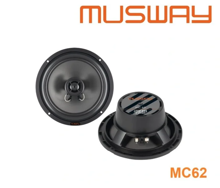 Componentes + Parlantes Coaxiales + Amplificador con Dsp M6v4 Musway - Imagen 3