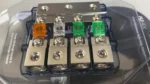 Portafusible para 4 amplificadores Aunex AP-FD4X - Imagen 3