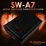 Subwoofer amplificado plano Musway SW-A7 (debajo de asiento)