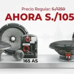 Combo Componentes+ Parlantes Coaxiles Focal línea Access