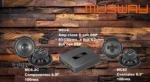 Componentes + Parlantes Coaxiales + Amplificador con Dsp M6v4 Musway
