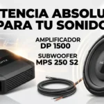 Combo Subwoofer MillePro 10" + Amplificador Monoral DP1500 Hertz