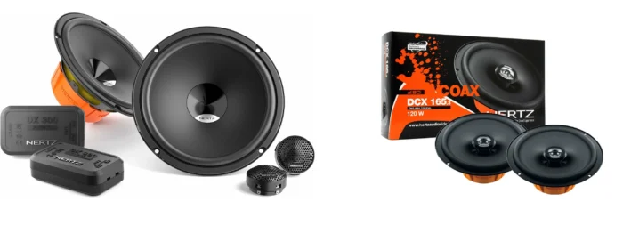 Combo Componentes + Coaxiales + subwoofer amplificado Hertz  Dieci - Imagen 2