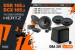 Combo Componentes + Coaxiales + subwoofer amplificado Hertz  Dieci