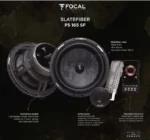 Combo Focal Slate Fiber Componentes + parlantes coaxiales - Imagen 2