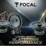 Combo Focal Slate Fiber Componentes + parlantes coaxiales