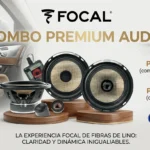 Combo Focal Flax Evo componentes + parlantes coaxiales